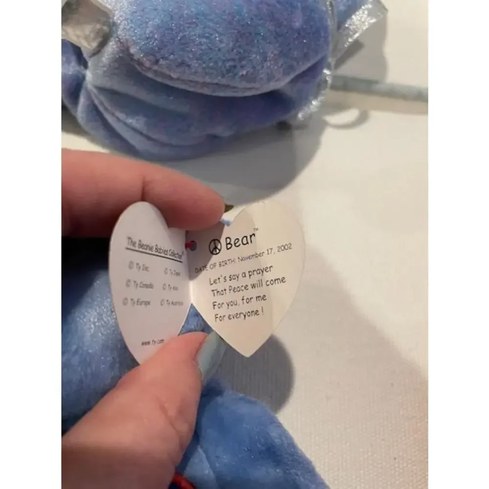 Lot of 4 Beanie Bears